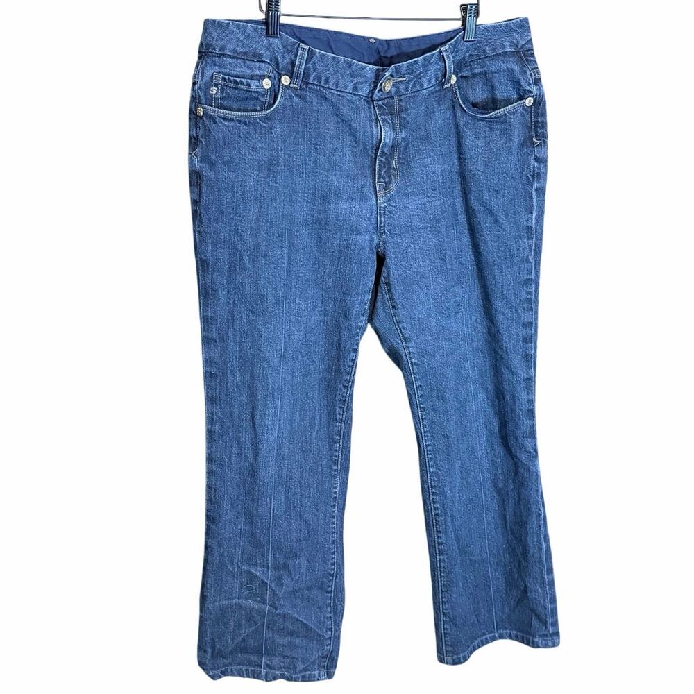 Seven7 Limited Edition Premium Denim Embellished Pocket Jeans 18 plus size bling